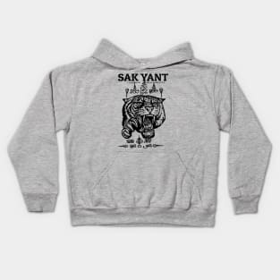 Muay Thai Tattoo Tiger Kids Hoodie